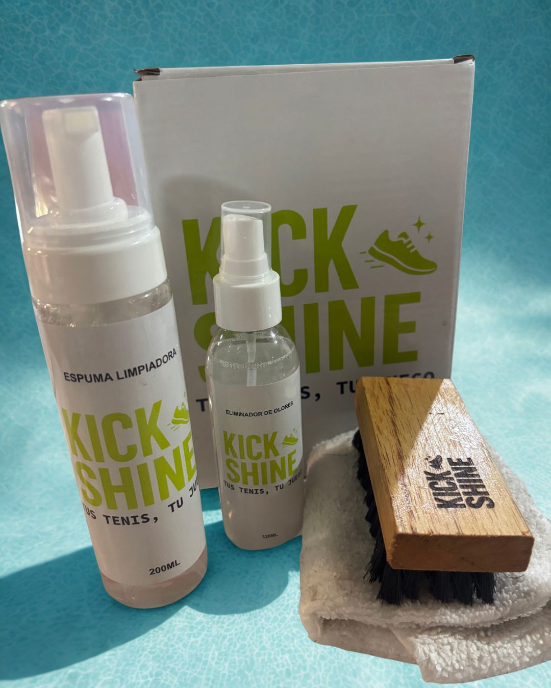 KICK SHINE – Kit limpiador de zapatos